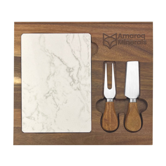 Marble Cheeseboard and Knife Sets Laser